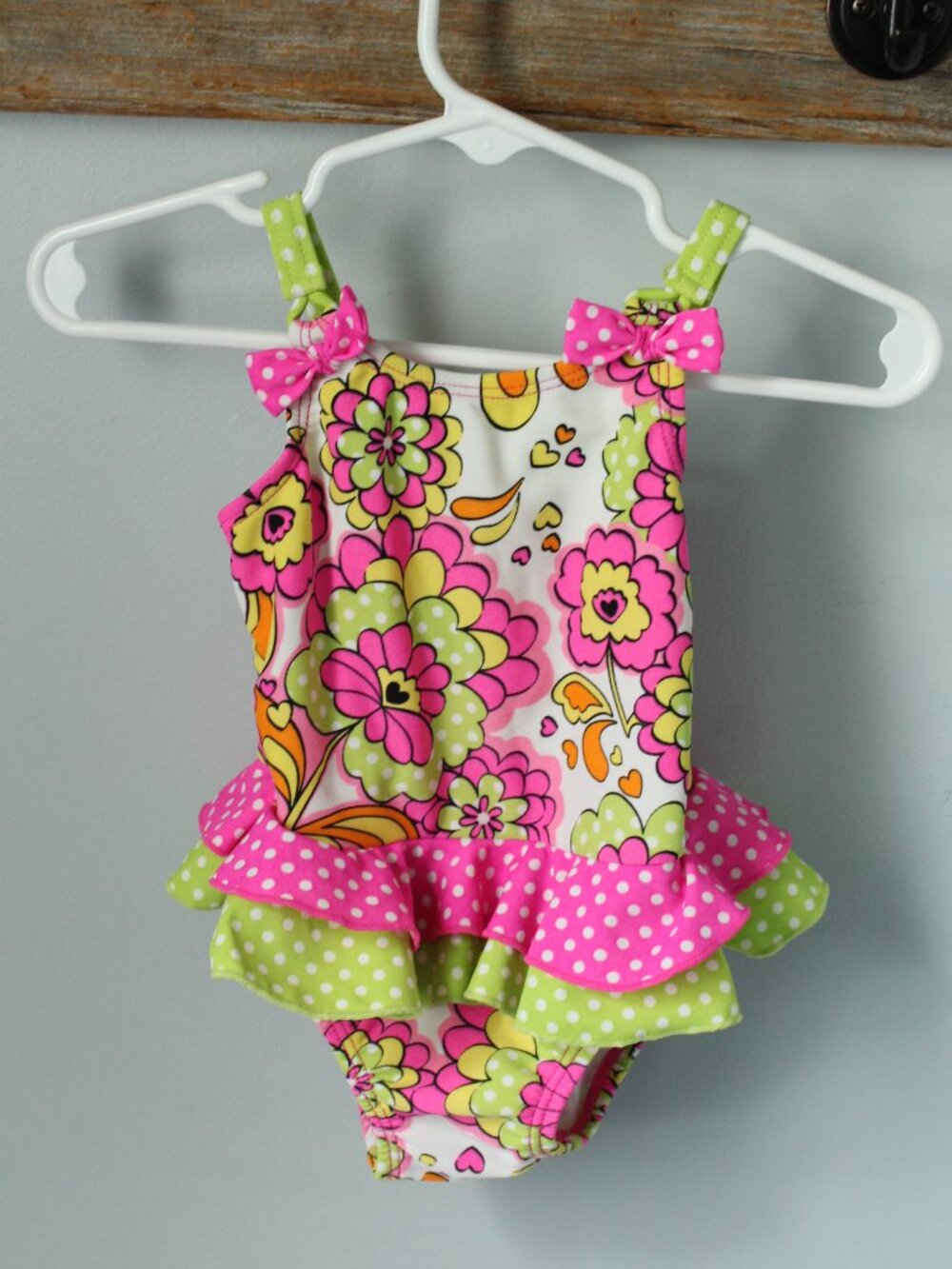 TCP Size 18M Floral Bathing Suit
